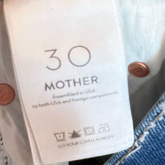 MOTHER High Waisted Study Hover in We
Are Castaways/ size 30 - Picture 9 of 9